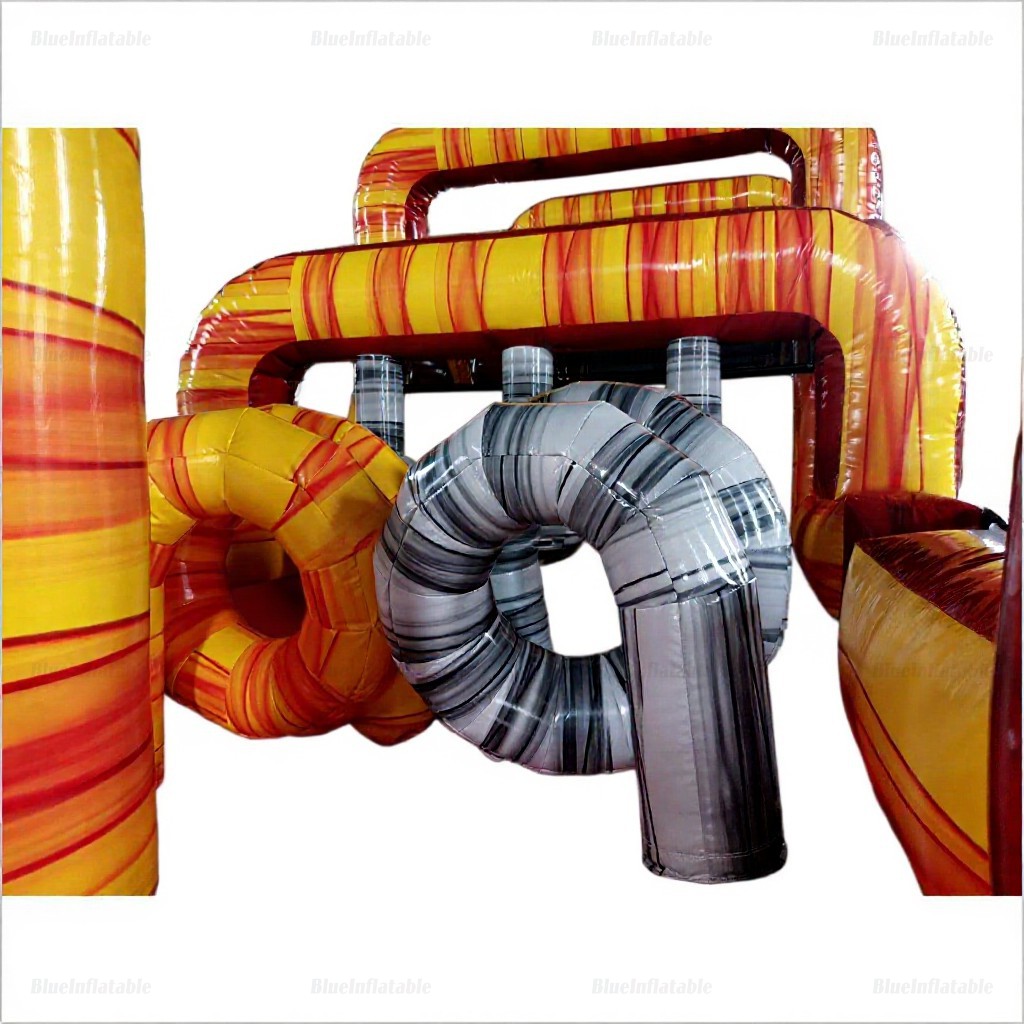 Ninja Warrior Inflatable Obstacle Course & Bounce House - Image 11