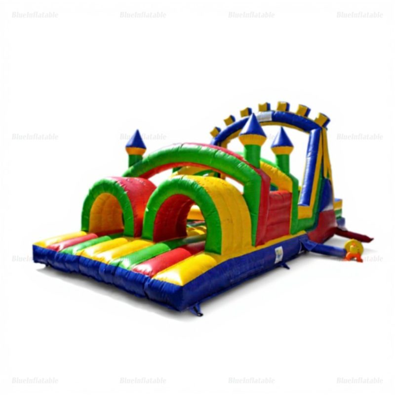 Inflatable Obstacle Course Bounce House Race Game