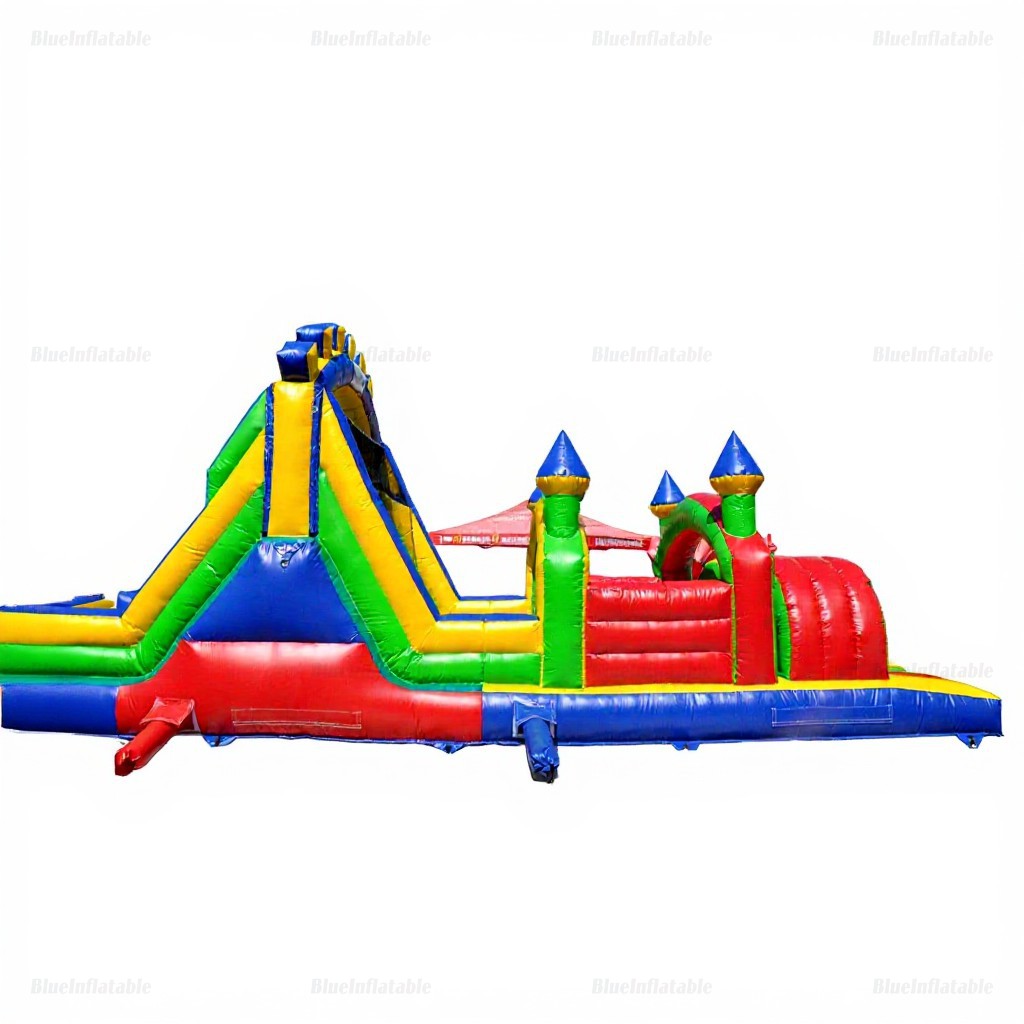 Inflatable Obstacle Course Bounce House Race Game - Image 3