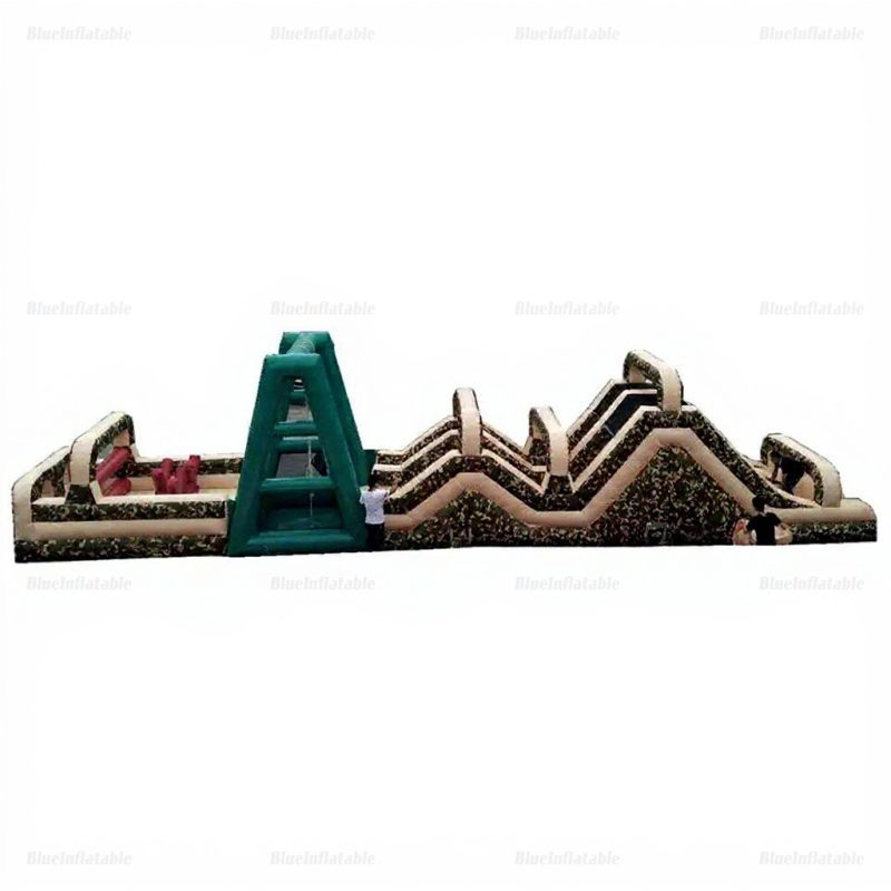 Inflatable Jungle Obstacle Water Course for Adults