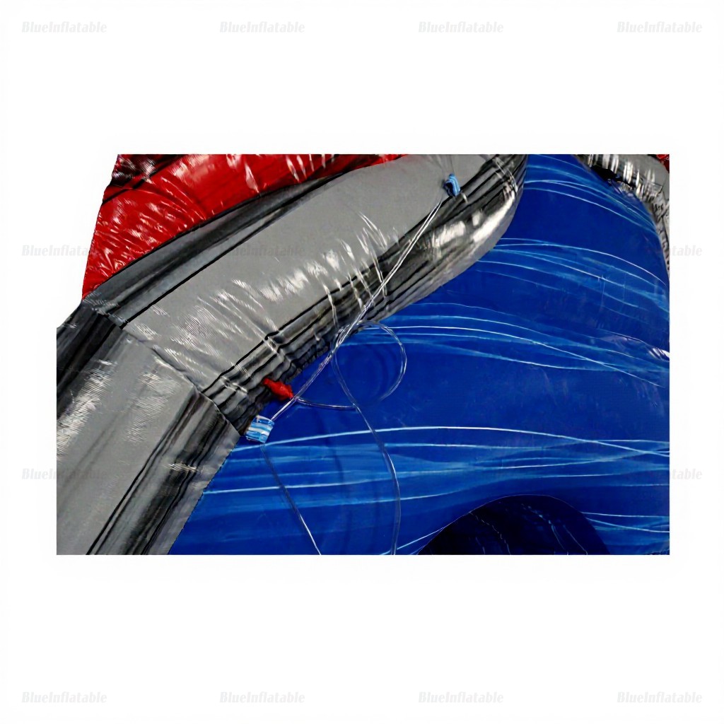 Large Inflatable Water Slide Obstacle Course with Pool - Image 8