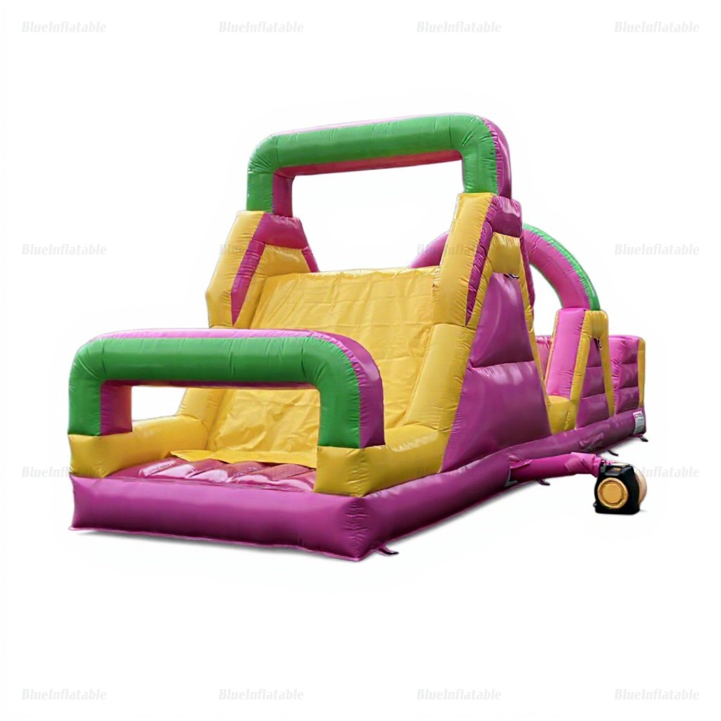 Giant Inflatable Obstacle Course with Slide - Image 4
