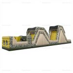 Camo Special Ops Inflatable Obstacle Course Slide