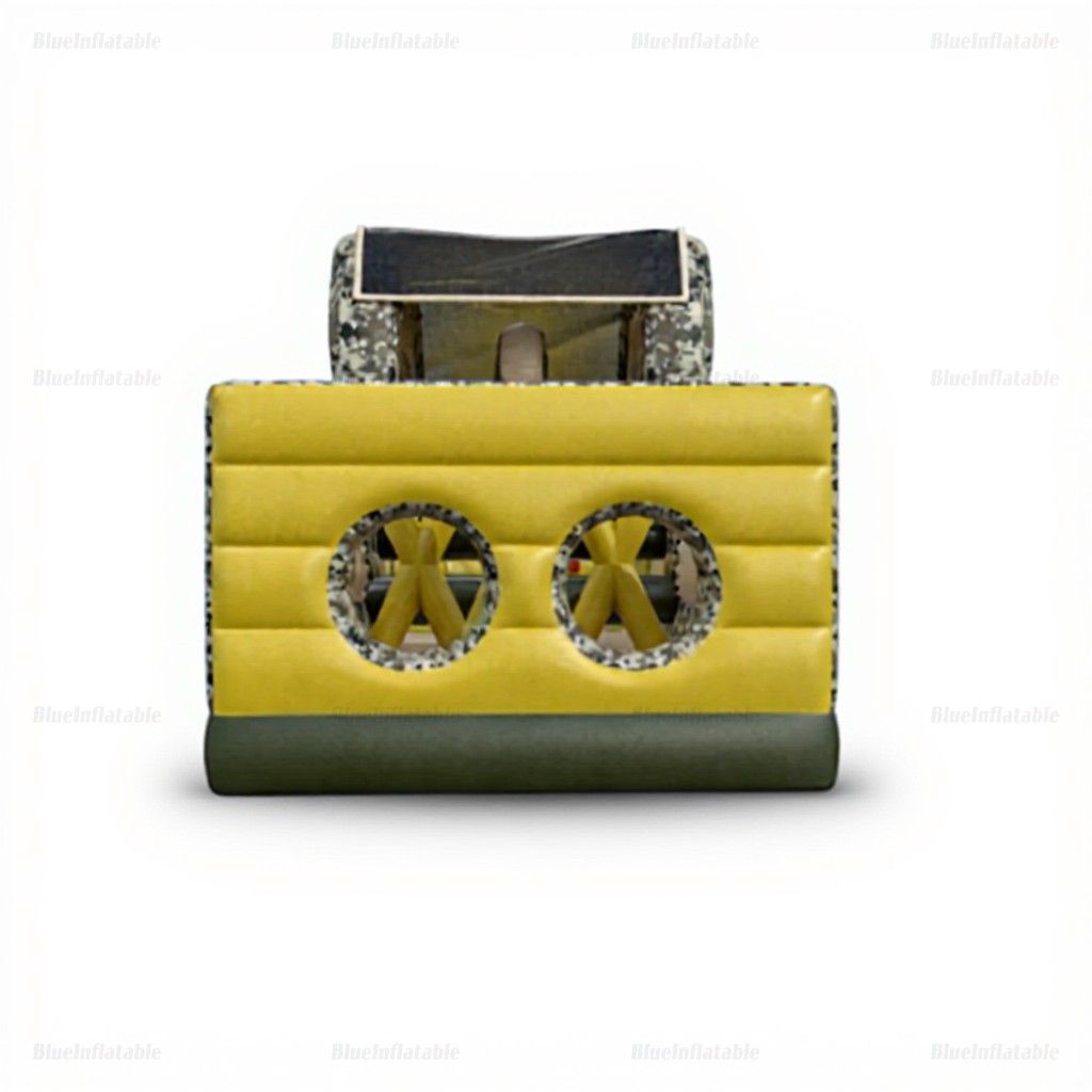 Camo Special Ops Inflatable Obstacle Course Slide - Image 4