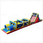 Giant Inflatable Obstacle Course Water Slide for Adults