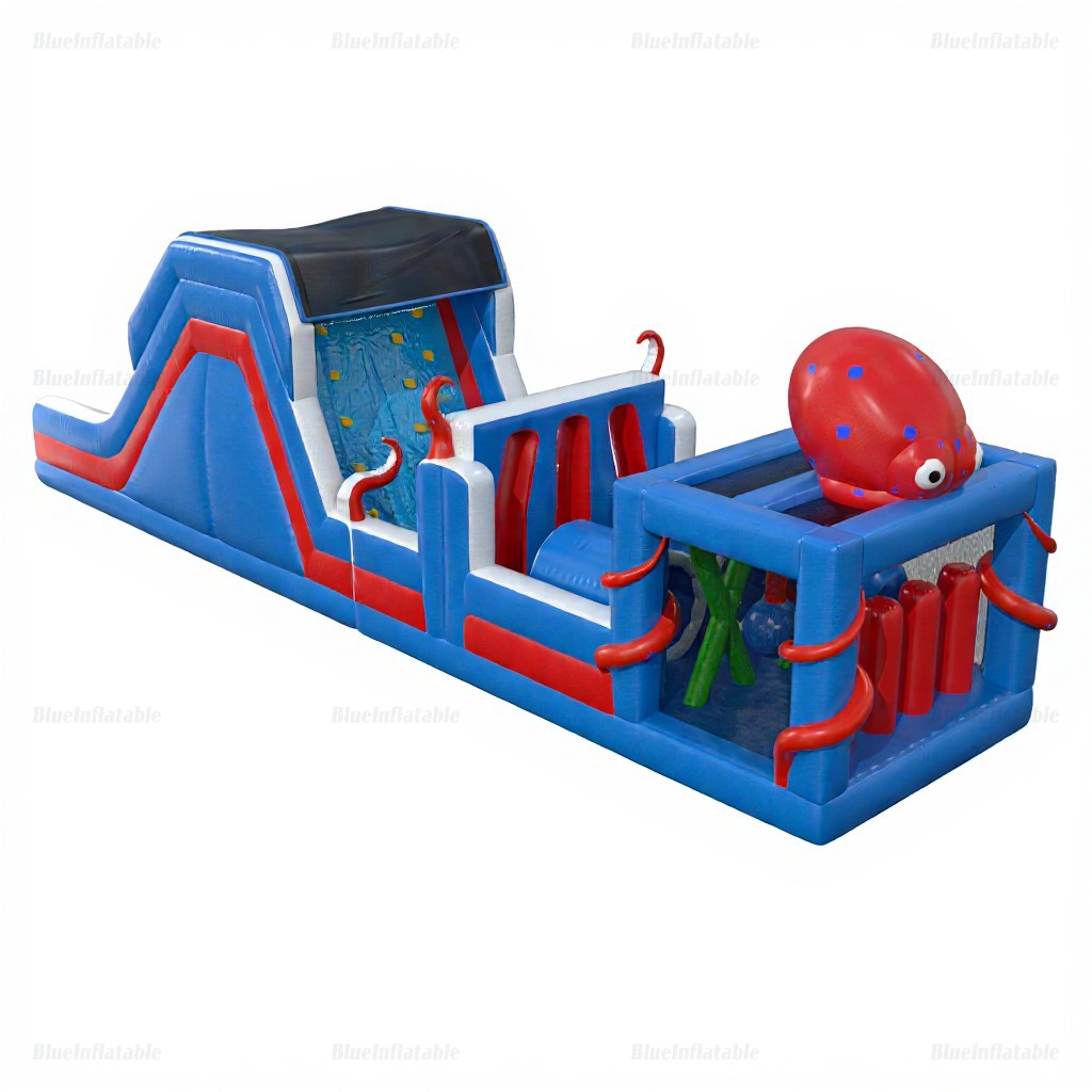 Octopus Inflatable Obstacle Course for Outdoor Fun - Image 5