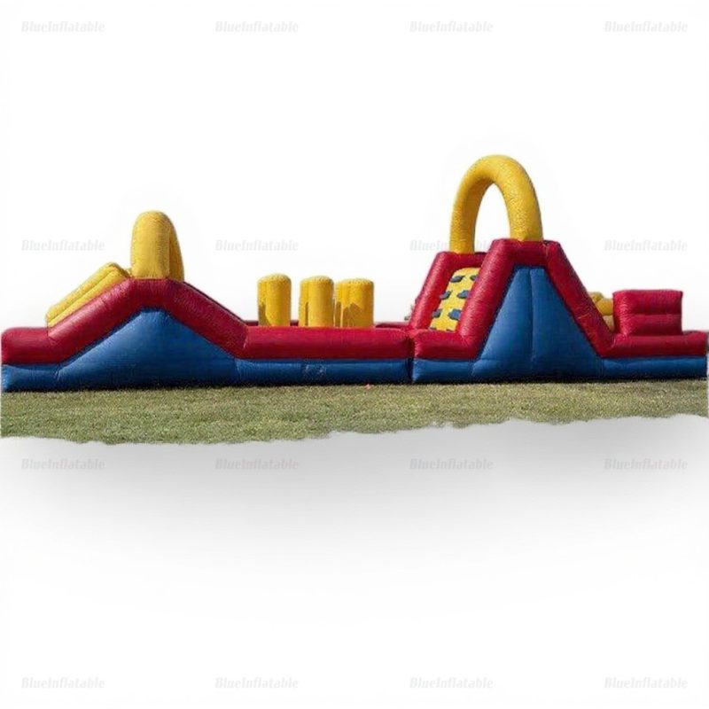 Inflatable Outdoor Obstacle Course Bounce House