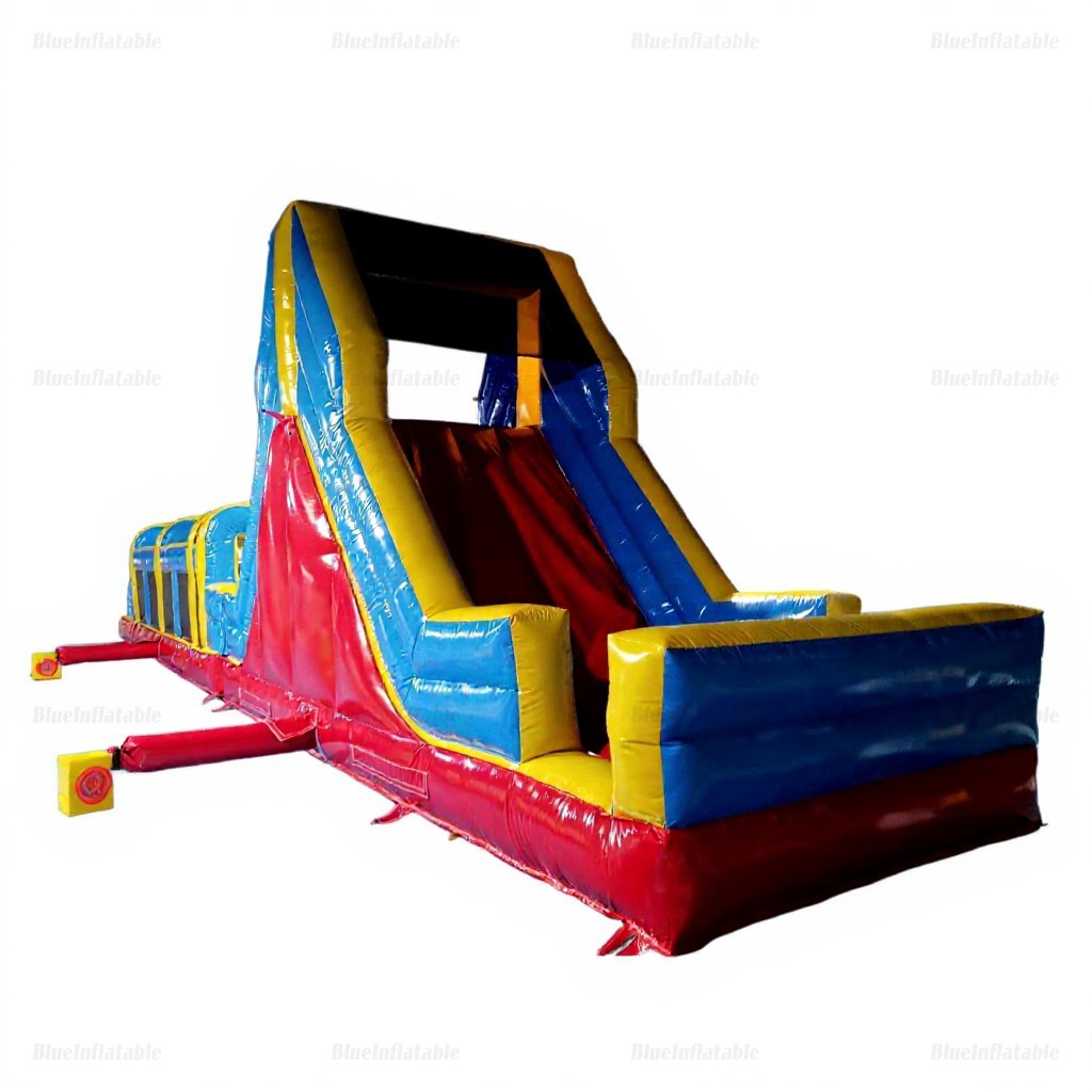 Inflatable Backyard Obstacle Course & Climbing Bounce House - Image 3