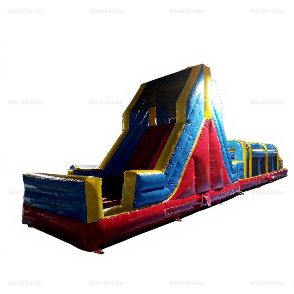 Inflatable Backyard Obstacle Course & Climbing Bounce House - Image 4