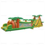 Tropical Inflatable Obstacle Course & Bouncy Castle