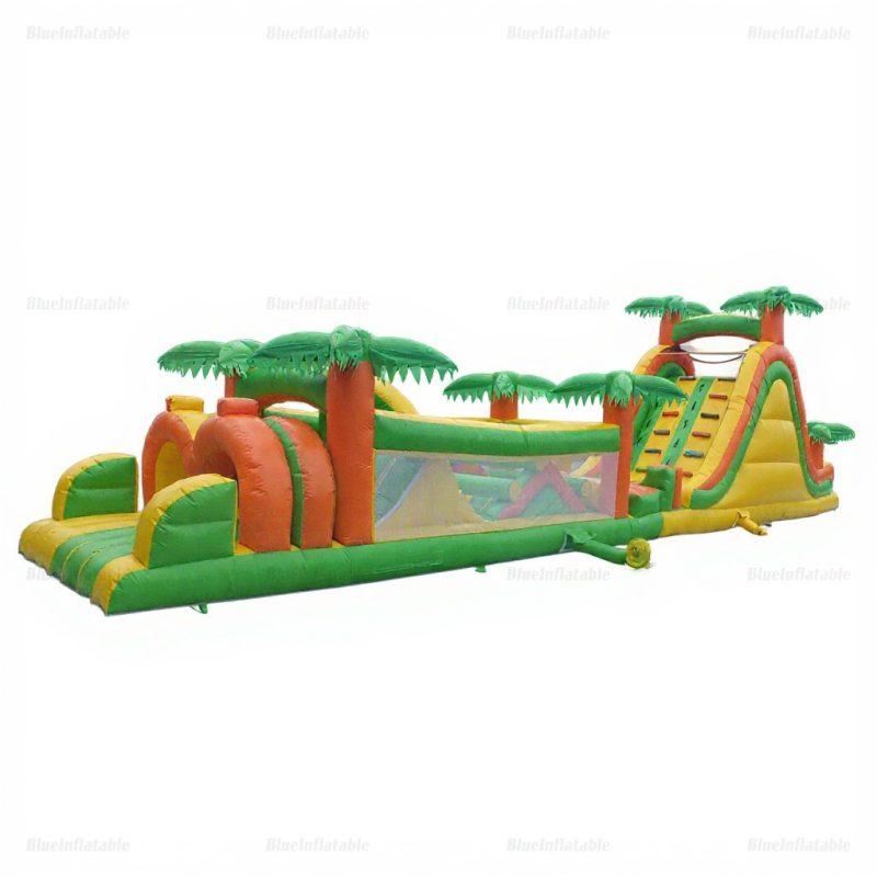 Tropical Inflatable Obstacle Course & Bouncy Castle