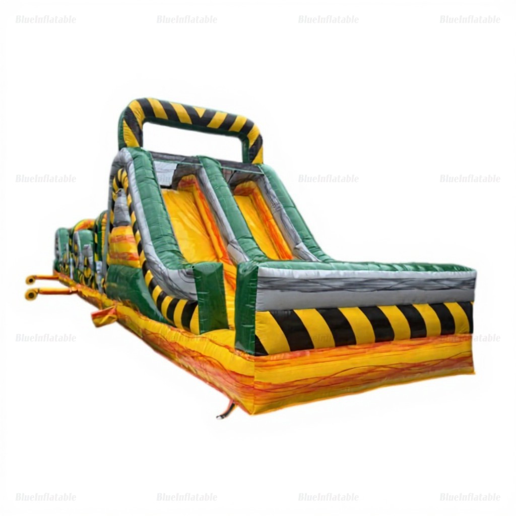 Nuclear Toxic Assault Inflatable Obstacle Course Hire - Image 4