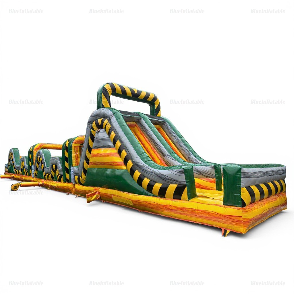 Nuclear Toxic Assault Inflatable Obstacle Course Hire - Image 5