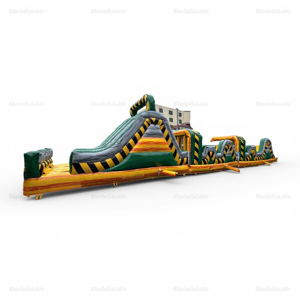 Nuclear Toxic Assault Inflatable Obstacle Course Hire - Image 6