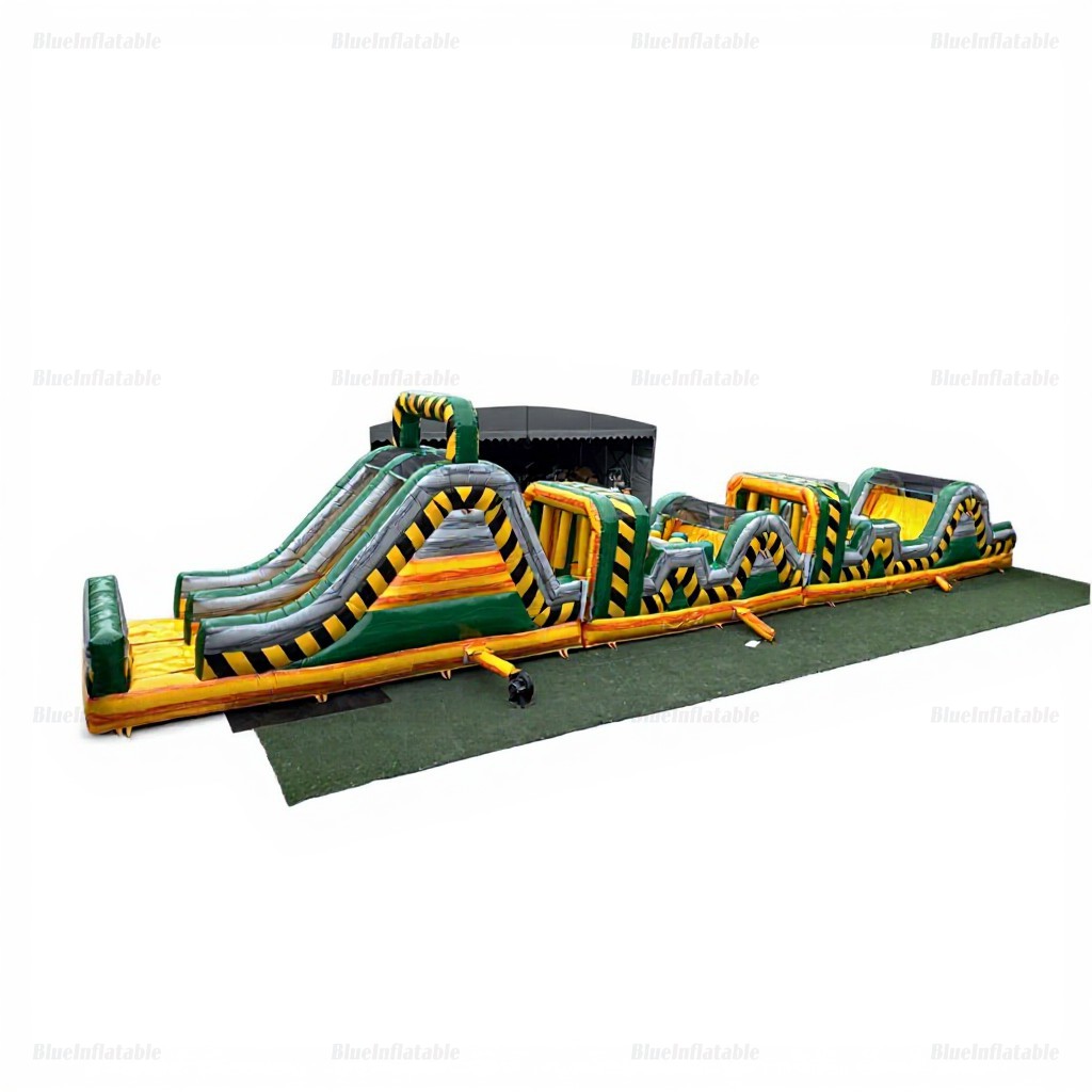 Nuclear Toxic Assault Inflatable Obstacle Course Hire - Image 7