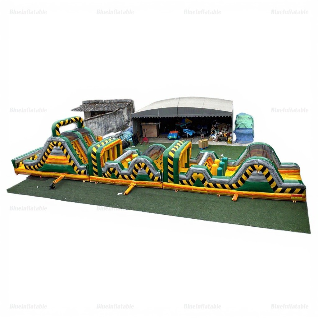 Nuclear Toxic Assault Inflatable Obstacle Course Hire - Image 9