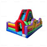Giant Inflatable Water Obstacle Course & Slide