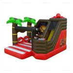 Pirate Adventure Inflatable Bounce and Slide Combo Hire