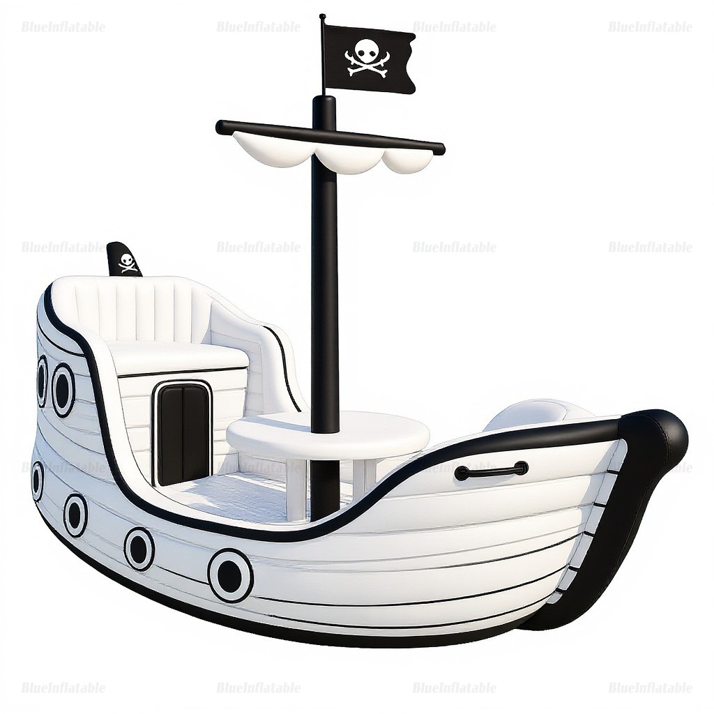 Inflatable Pirate Ship Lake Float & Event Decoration