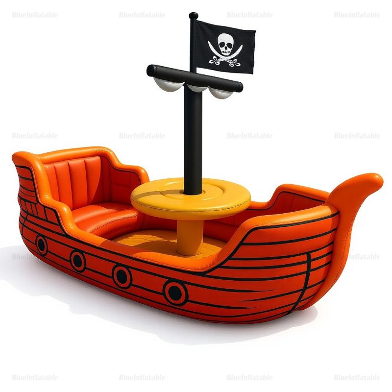Inflatable Pirate Ship Lake Float & Event Decoration