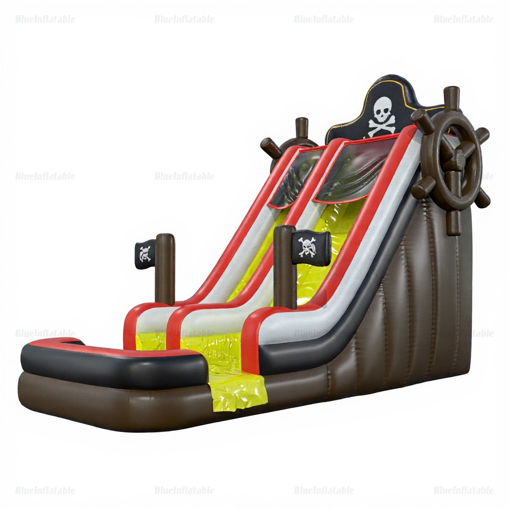 Pirate Inflatable Water Slide & Pool Rental