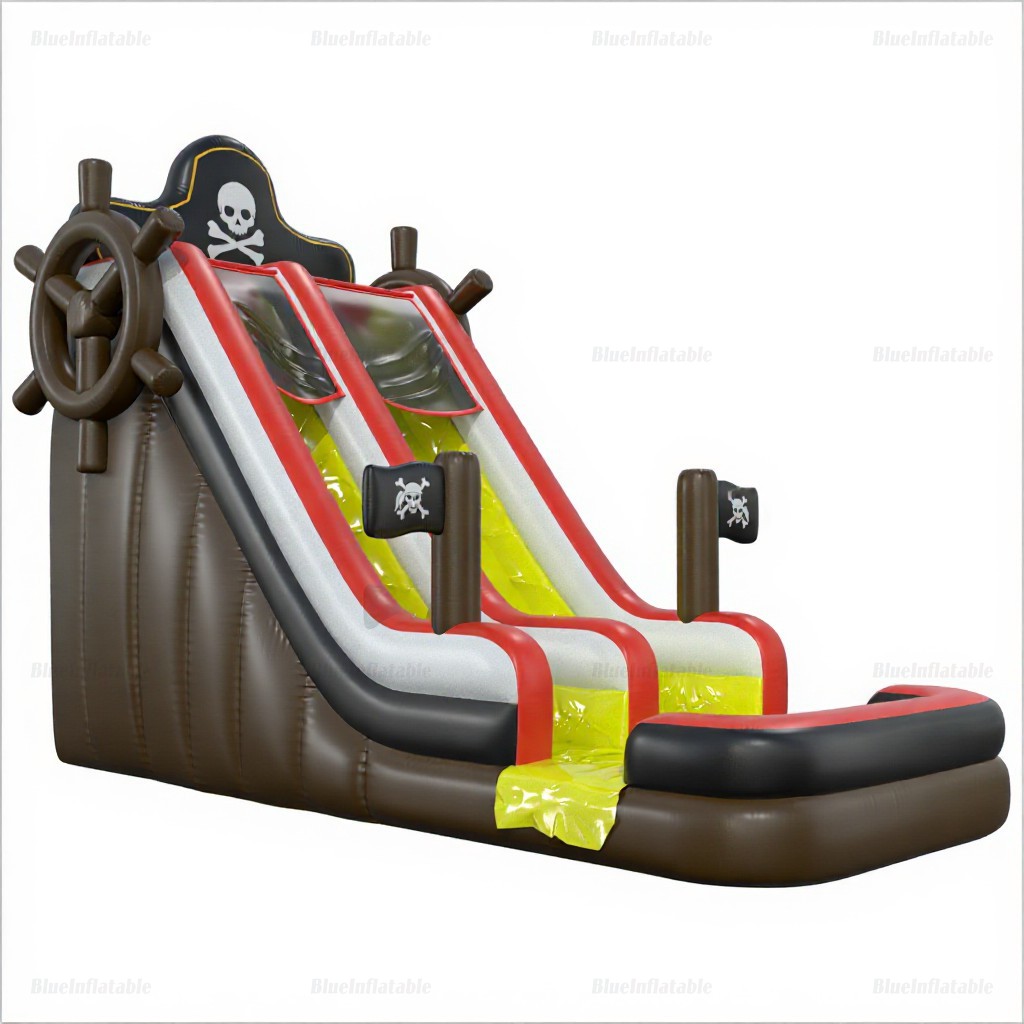 Pirate Inflatable Water Slide & Pool Rental - Image 2