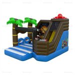 Pirate Party Inflatable Slide & Bounce Combo Rental