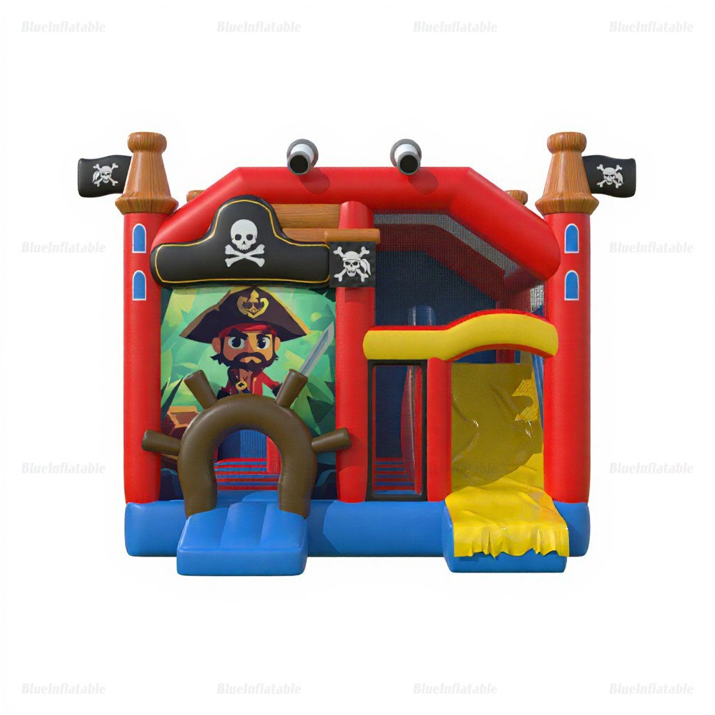 Pirate Inflatable Bounce House with Slide Rental - Image 5
