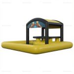 Inflatable Floating Pool Bar & Backyard Party Tent