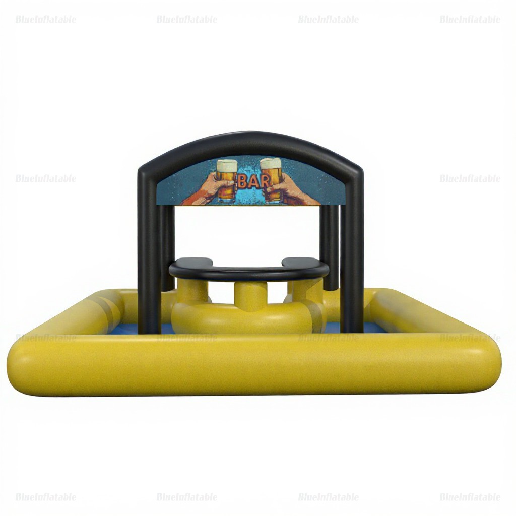 Inflatable Floating Pool Bar & Backyard Party Tent - Image 4