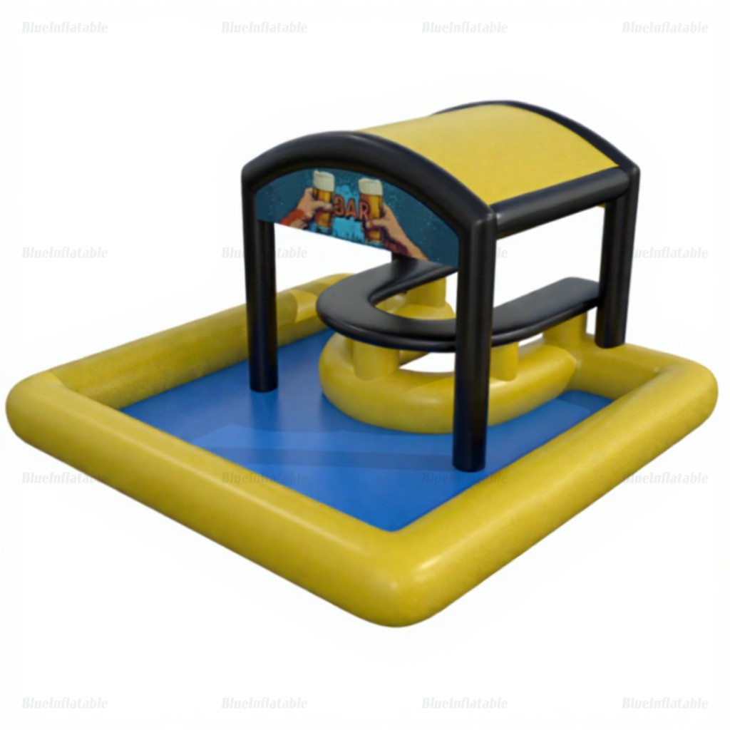 Inflatable Floating Pool Bar & Backyard Party Tent - Image 6