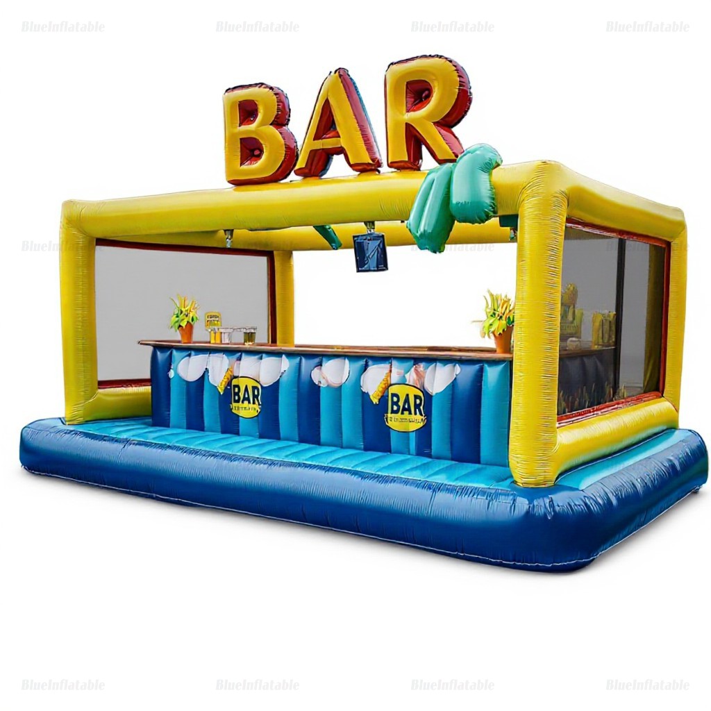 Inflatable Pool Bar & Table Set for Adult Water Parties