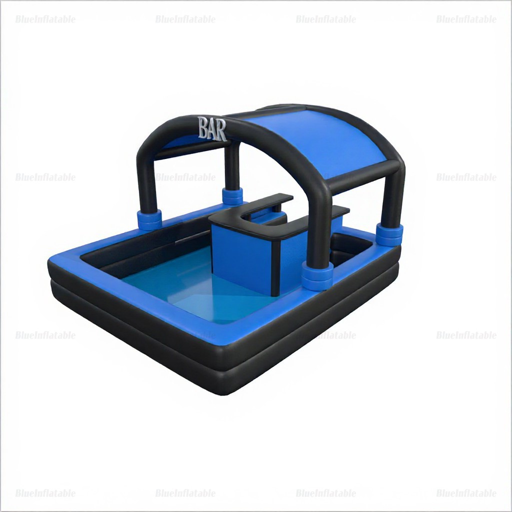 Inflatable Poolside Sports Bar with Table - Image 2