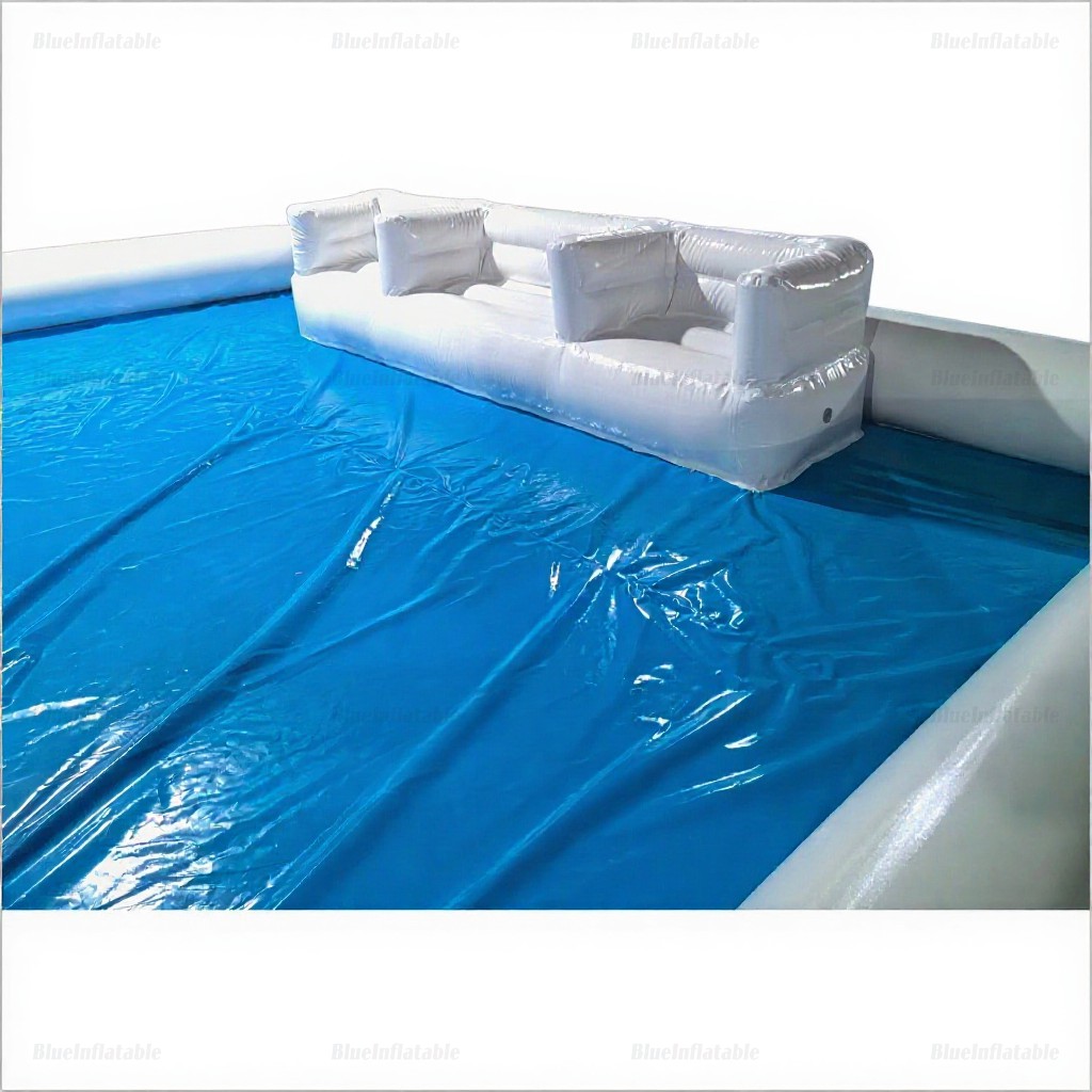 Inflatable Pool Bar & Sofa with Water Park Features - Image 5