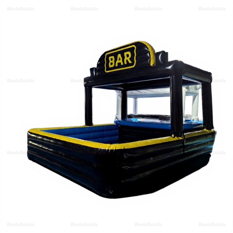 Inflatable Pool Bar & Floating Game Table