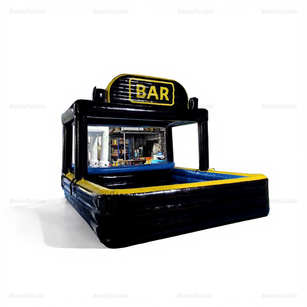 Inflatable Pool Bar & Floating Game Table - Image 2