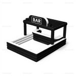 Kids Inflatable Pool Playhouse & Party Bar