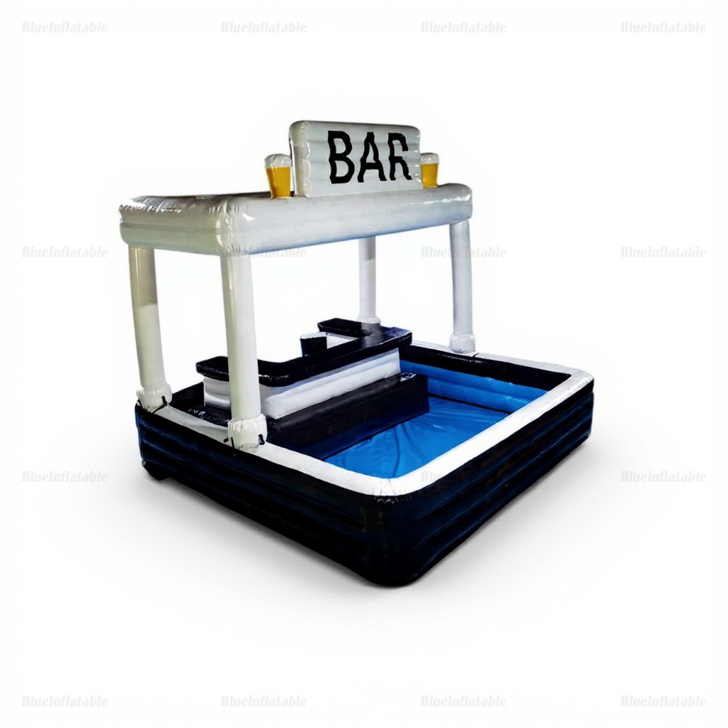 Inflatable Outdoor Pool Bar for Parties and Events - Image 4