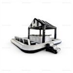 Inflatable Pool Bar with Seats for Indoor & Outdoor Use