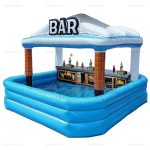 Inflatable Pool Bar with Water Party Pool