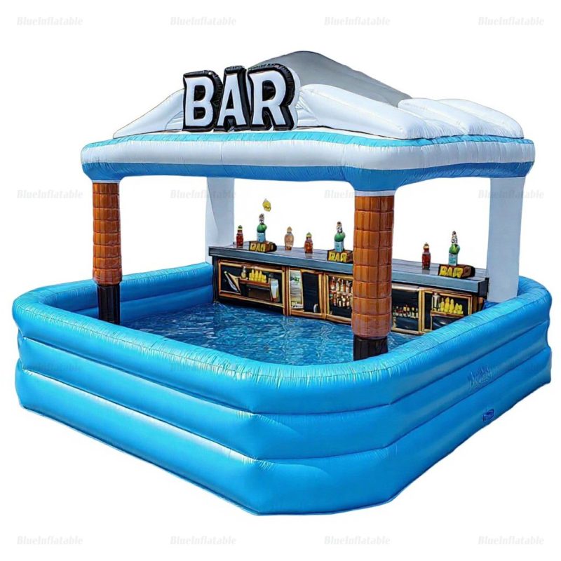 Inflatable Pool Bar with Water Party Pool