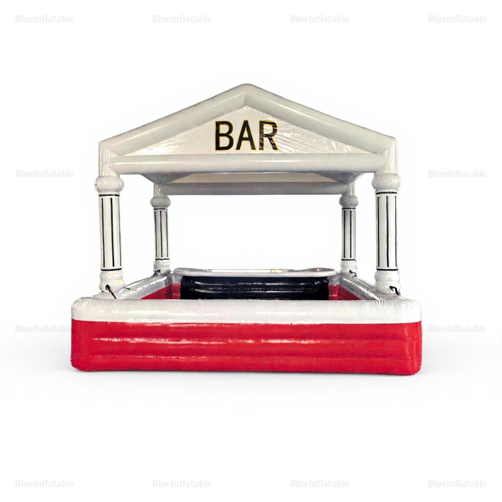 Inflatable Outdoor Pool Bar for Parties and Events - Image 2