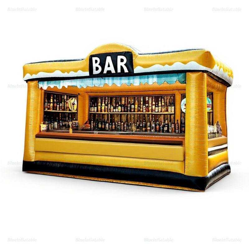 Inflatable Pool Bar Table for Backyard Water Games