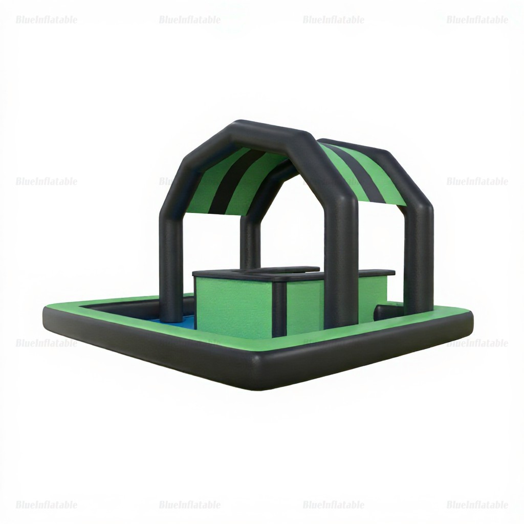 Inflatable Floating Pool Bar Tent - Image 2