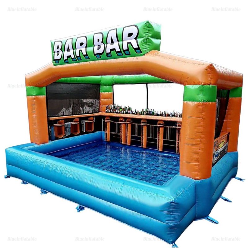 Inflatable Pool Bar for Adults – Backyard Party Rental