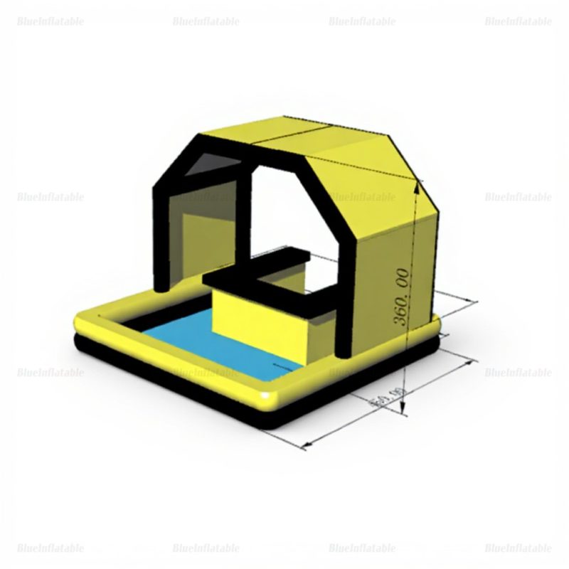 Leakproof Inflatable Poolside Bar with Table