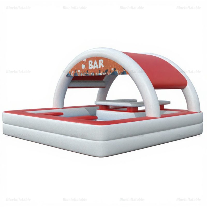 Inflatable Pool Bar Table for Backyard Parties & Rentals