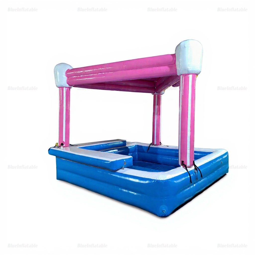 Pink Inflatable Pool Bar for Outdoor Parties - Image 8