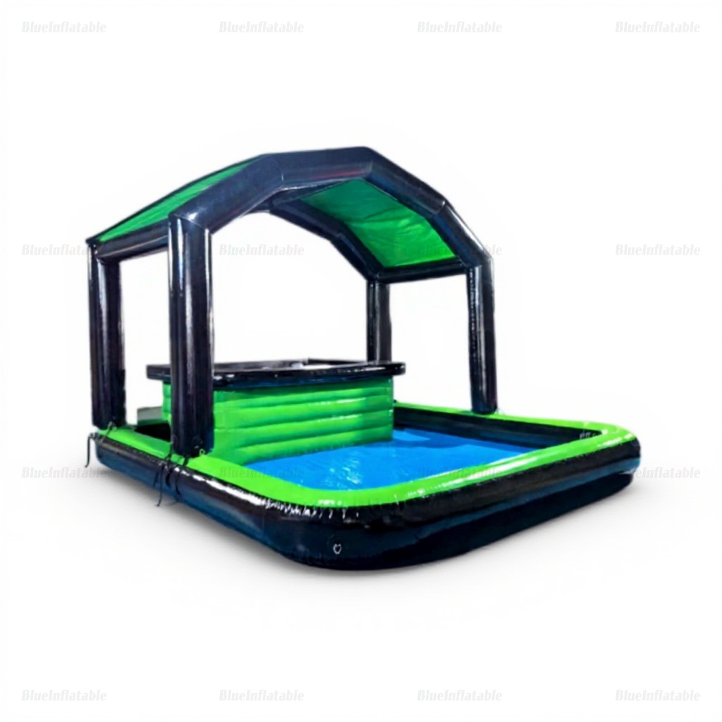 Inflatable Floating Pool Bar & Event Tent Rental - Image 2