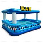 Inflatable Pool Bar & Party Game Station